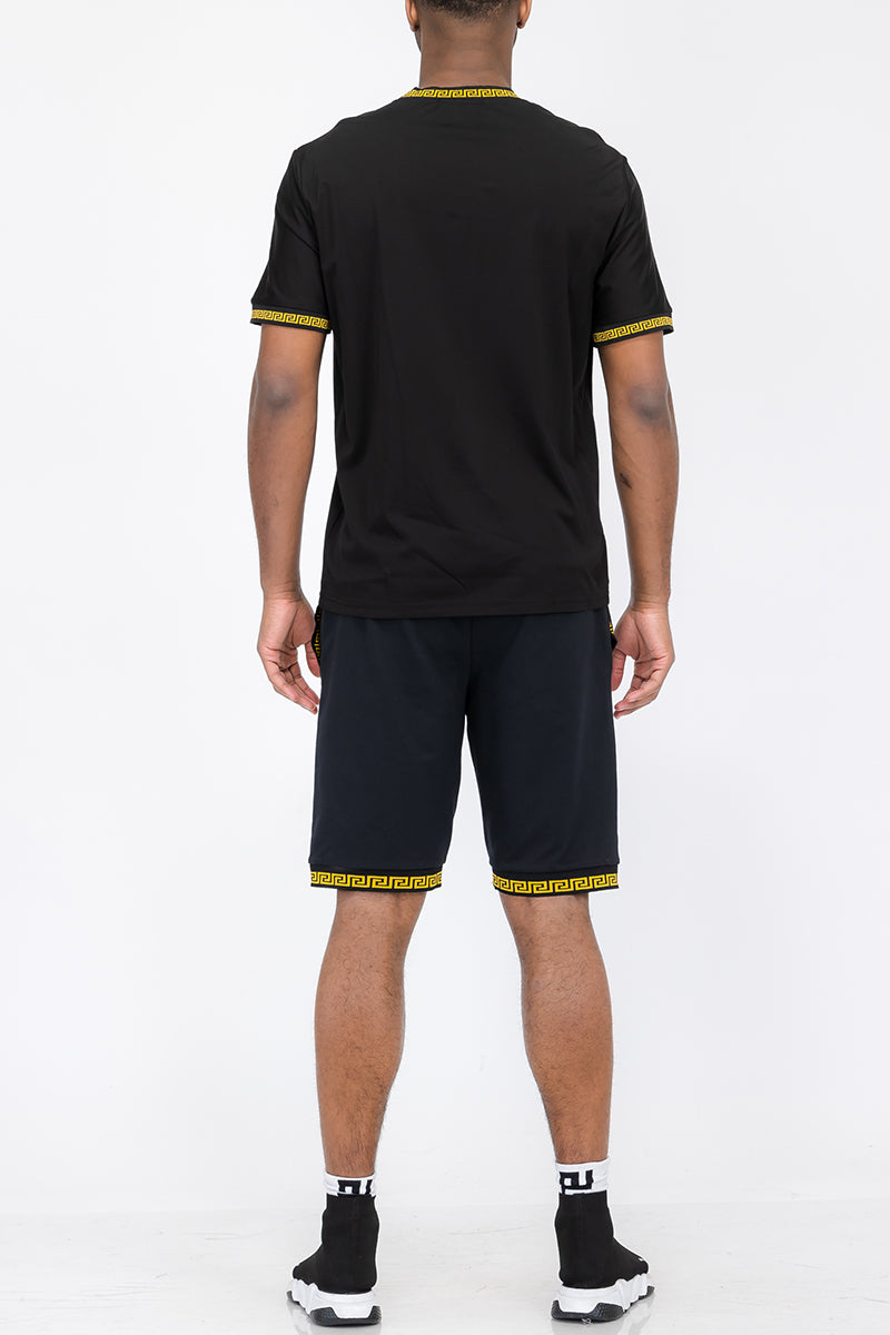 Lion Head Tshirt Short Set-3