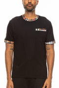 Checkered Detail TShirt-0