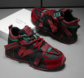 New Men's Bag Bottom Daddy Shoes, Personality Leather, Thick Sole Increase, Light Breathable, Sports Walking Shoes