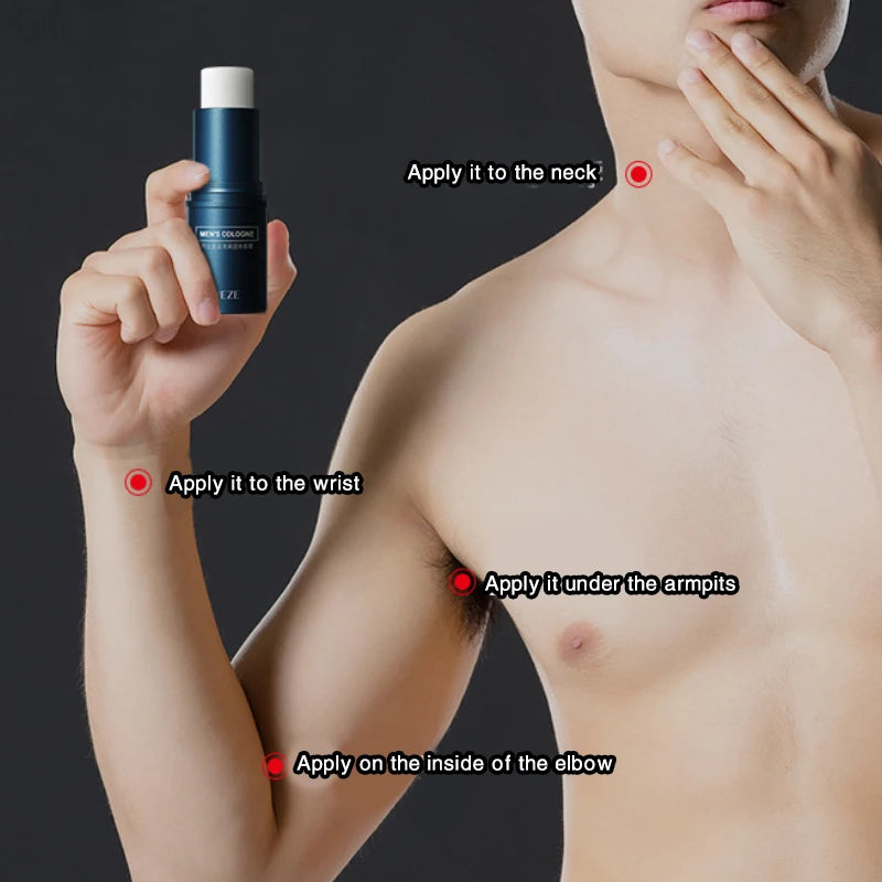 IXSPY Fanzhen Men's Solid Cologne - Light and Fresh Scent, All-Over Use, Portable Stick for On-the-Go Convenience
