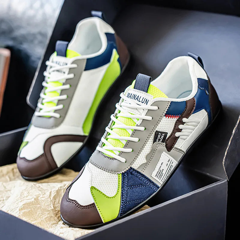 Men's Running  EVA Sports Shoes Woven Mesh Surface Breathable Men's Luxury Shoes