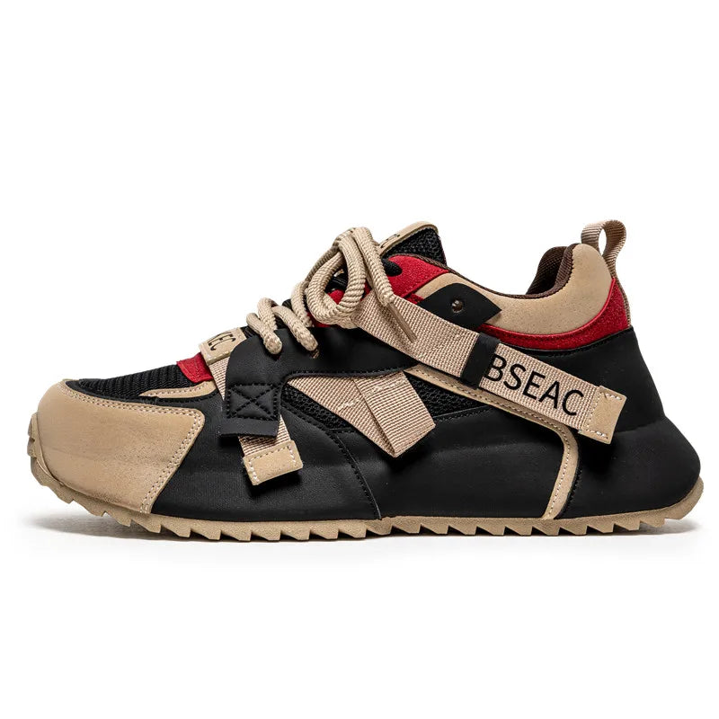 Custom Brand Logo Men Street Wear Fashion Sneakers Platform Walking Shoe Men Height Increasing Men's Casual Sport Running Shoes