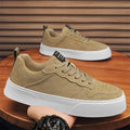2026Men's Sneakers Luxury Suede Casual Shoes Lace Up Platform Shoe Trendy Street Skateboard Shoes Men Tenis Shoes Zapatos Hombre