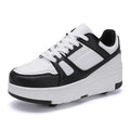 Roller Skate Shoes Kids Snickers with Wheels Children Rollerskates Fashion Outdoor Sports Shoes Girls Boys