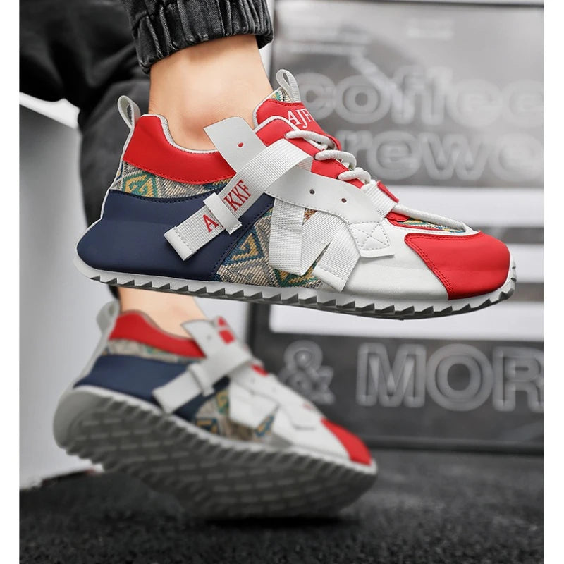 Men Comfortable Wear-resistant Sneakers Fashion Increased Breathable Sport Shoes Original Men Gump Shoes Four Seansons Versatile