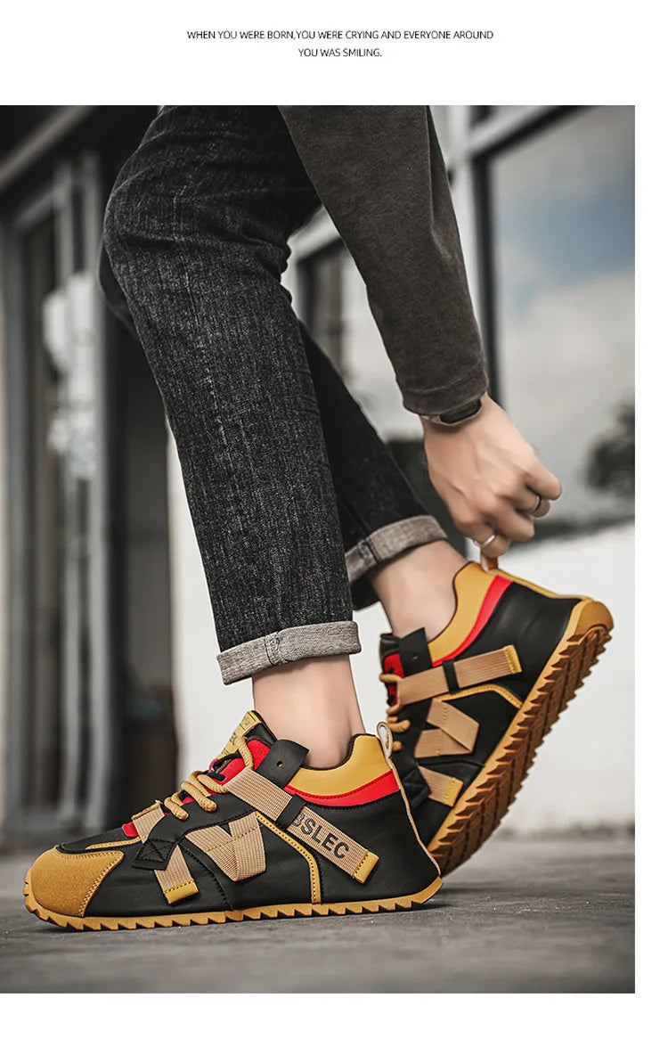 Thick Sole Four Seasons Sports Shoes Man 2026 Trend Spring Hot Sale Men's Casual Fashion Comfortable Outdoor Running Sneakers 44