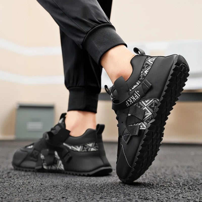 Men Comfortable Wear-resistant Sneakers Fashion Increased Breathable Sport Shoes Original Men Gump Shoes Four Seansons Versatile