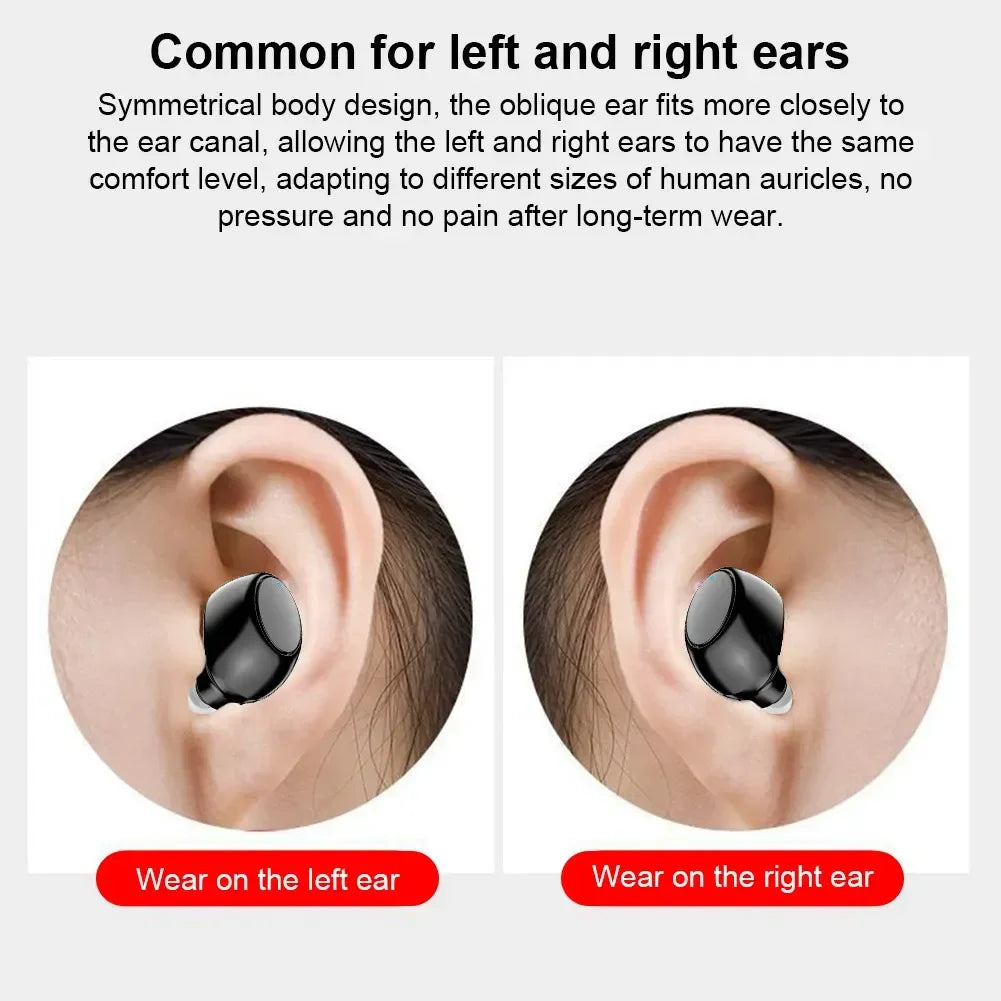 X6 Single-Side Headset Mini Bluetooth Sports Invisible Headset Car Single-Ear In-Ear 5.0 Small Headset