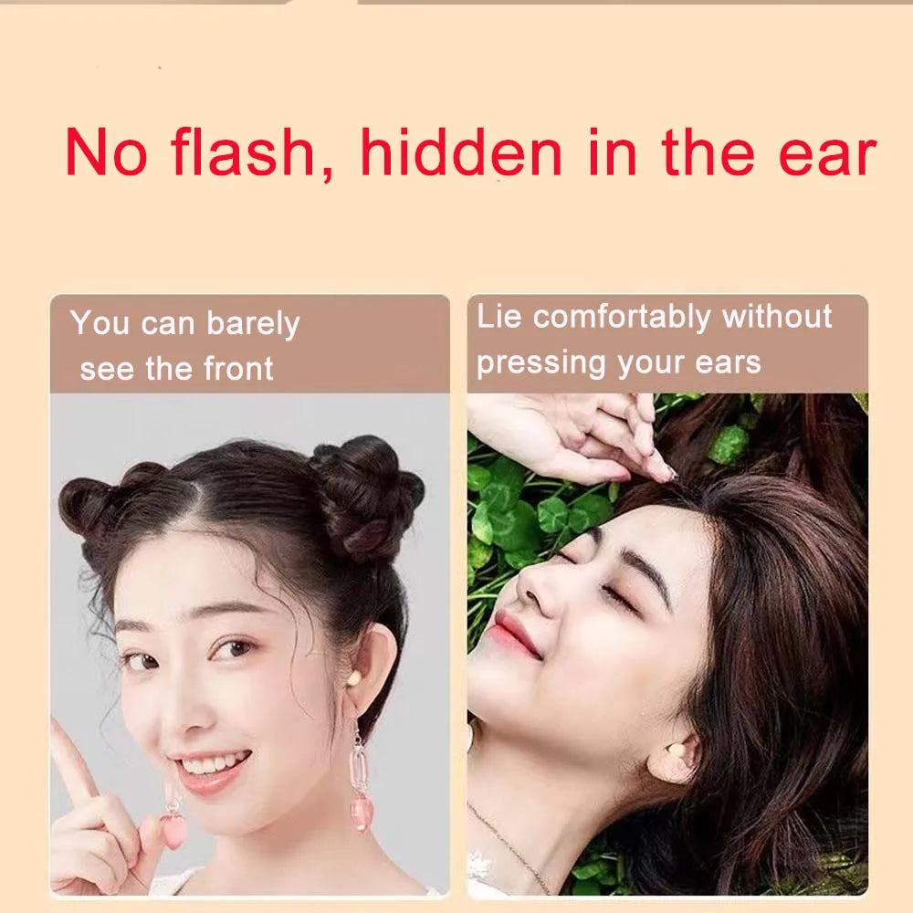 Mini Auriculares Bluetooth Invisible Earphone Sleeping Headset Wireless Sleep Earbud Noise Reduction With Mic Charging Box