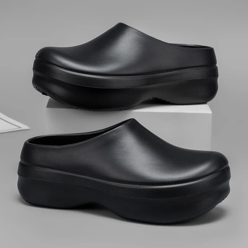 Fashion EVA Men Casual Shoes Thick Soles Sandals WaterProof Anti Slip Work Shoes Women Comfort Nurse Shoes Couple Garden Clogs
