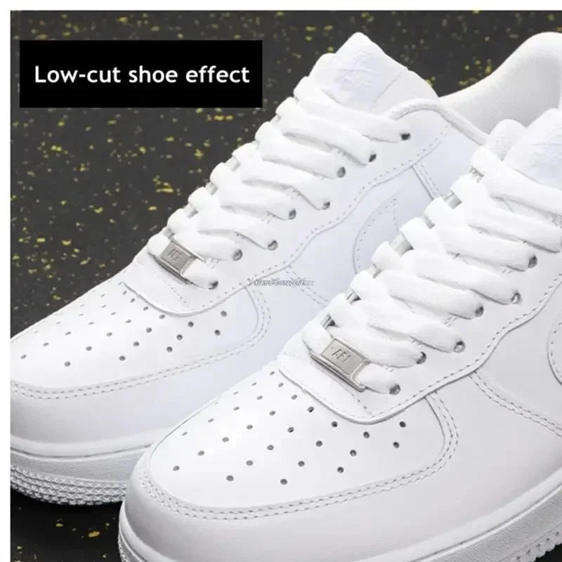 Original AF1 Shoelaces Combination White Flats Laces and Shoe Decoration Suit Sneaker Shoelace Air Force One Shoes Accessories-0