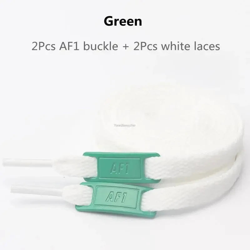 Original AF1 Shoelaces Combination White Flats Laces and Shoe Decoration Suit Sneaker Shoelace Air Force One Shoes Accessories-11