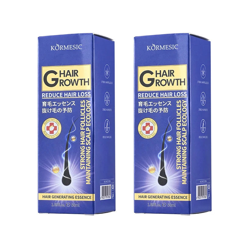 Hair Growth Serum Anti Hair Loss Treatment Follicle Activator Density Booster Scalp Root Care Oil Thinning Hair Men Women 50ml