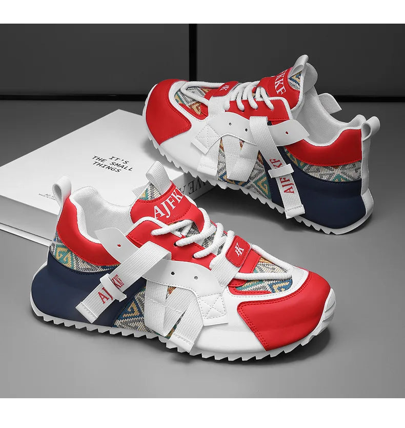 Men Comfortable Wear-resistant Sneakers Fashion Increased Breathable Sport Shoes Original Men Gump Shoes Four Seansons Versatile