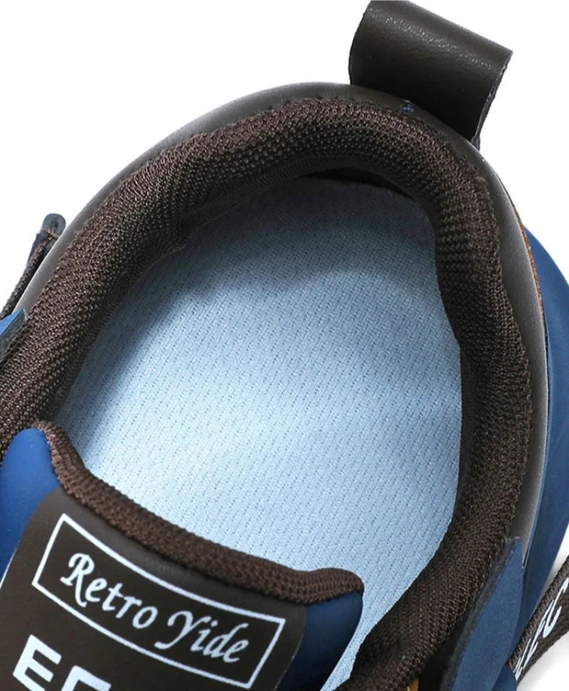 Plus Size39-48 Men Original Shoes Street Style Fashion Men Wear-resistant Sneakers Versatile Microfiber Leather Vulcanized Shoes