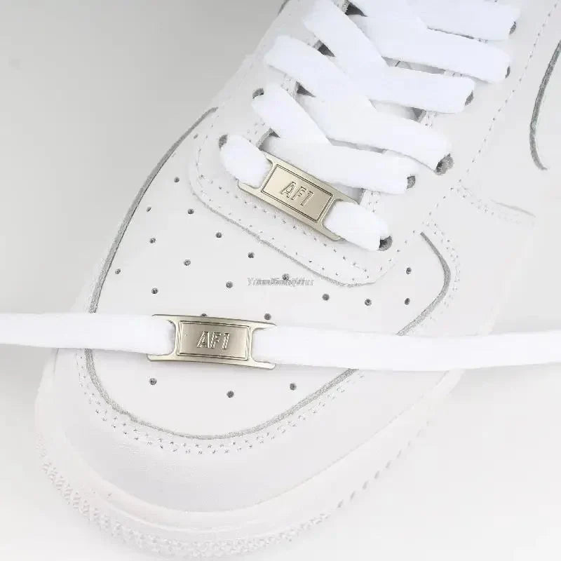 Original AF1 Shoelaces Combination White Flats Laces and Shoe Decoration Suit Sneaker Shoelace Air Force One Shoes Accessories-2