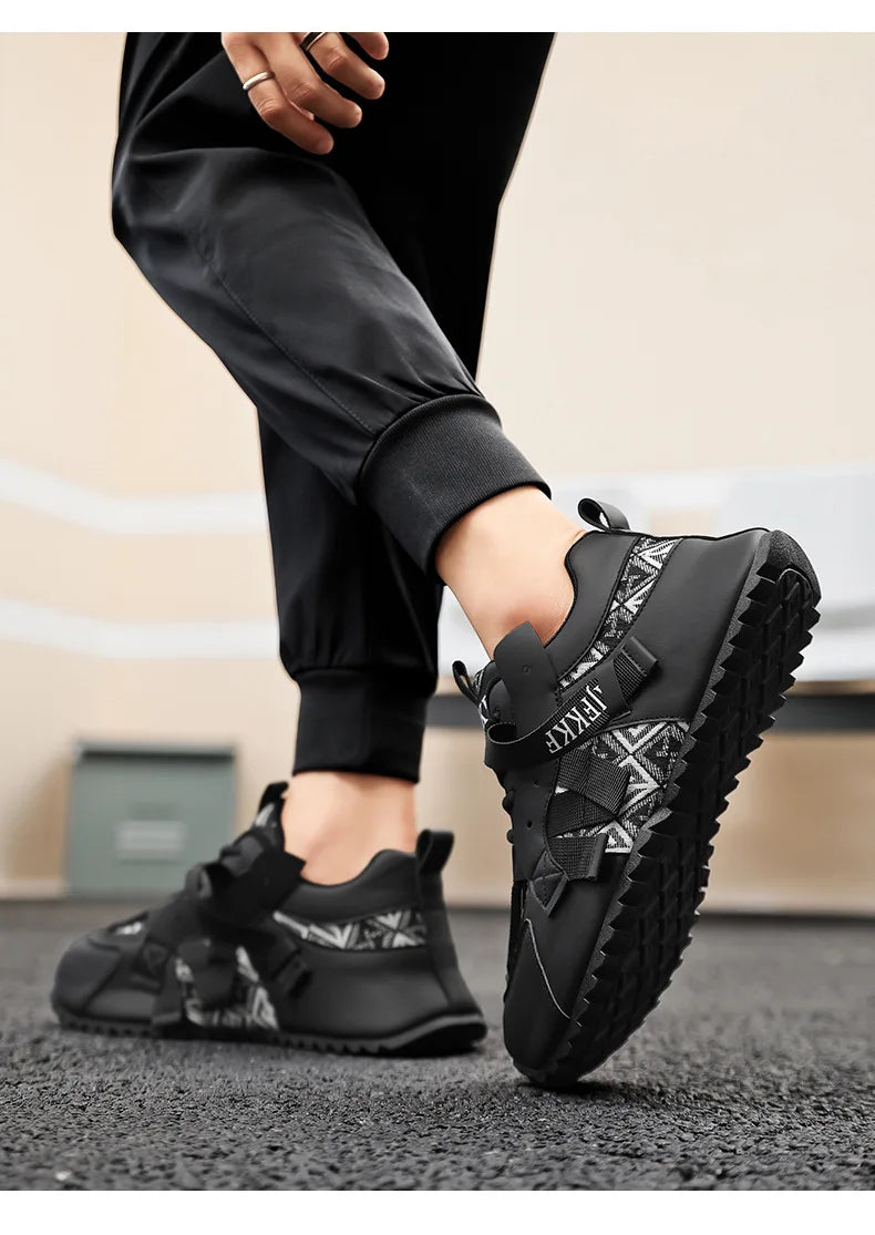 Men Comfortable Wear-resistant Sneakers Fashion Increased Breathable Sport Shoes Original Men Gump Shoes Four Seansons Versatile