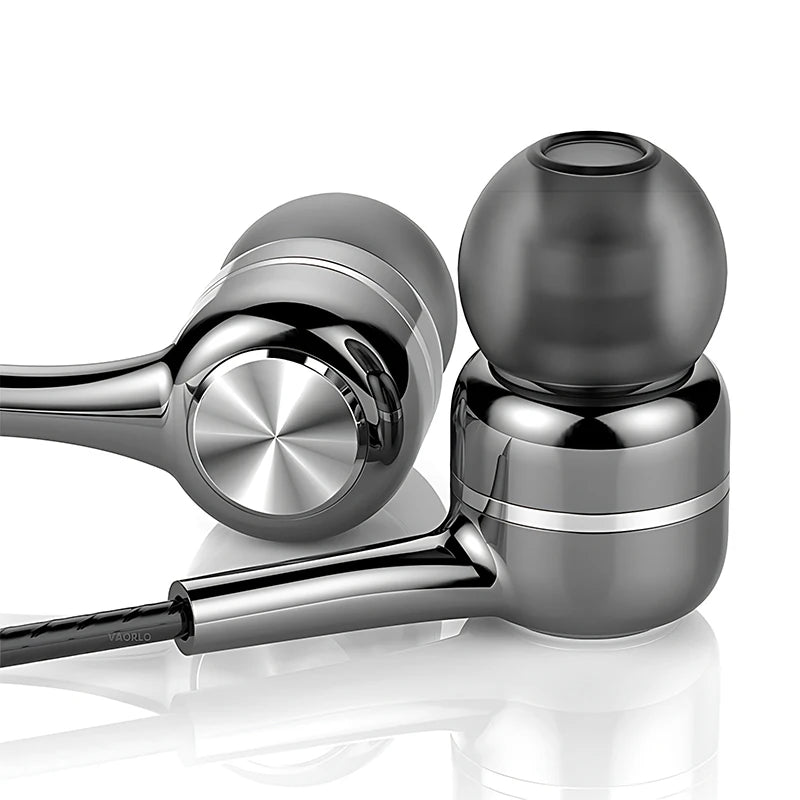 3.5mm Wired Earphone In Ear Headset HIFI Heavy Bass Earbuds Monitor Sports Headset Stereo Music Gaming Headphone With Microphone
