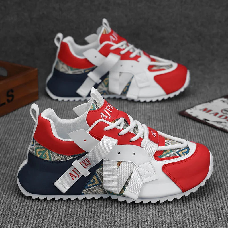 Men Comfortable Wear-resistant Sneakers Fashion Increased Breathable Sport Shoes Original Men Gump Shoes Four Seansons Versatile