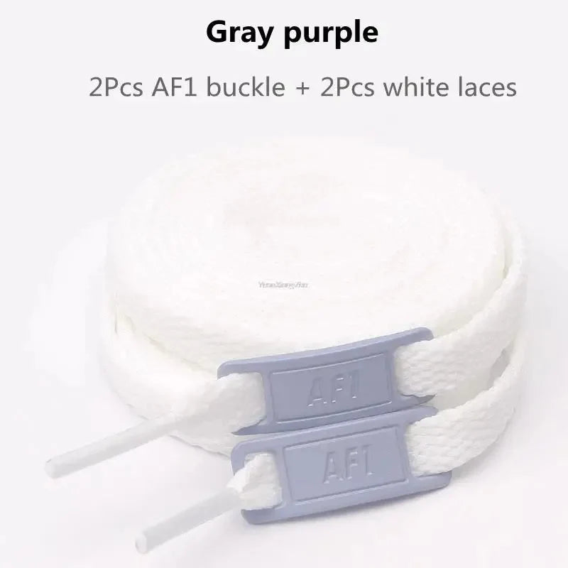 Original AF1 Shoelaces Combination White Flats Laces and Shoe Decoration Suit Sneaker Shoelace Air Force One Shoes Accessories-20