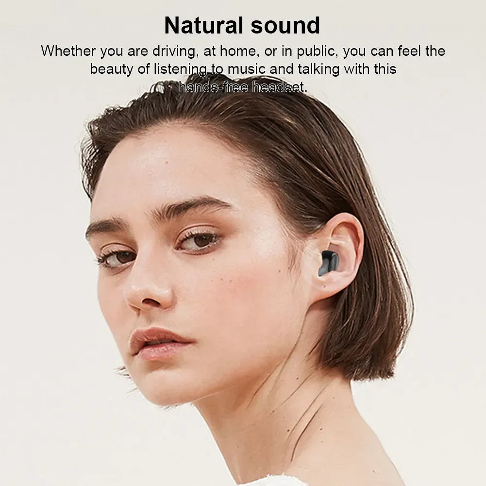 X6 Single-Side Headset Mini Bluetooth Sports Invisible Headset Car Single-Ear In-Ear 5.0 Small Headset
