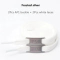 Original AF1 Shoelaces Combination White Flats Laces and Shoe Decoration Suit Sneaker Shoelace Air Force One Shoes Accessories-5