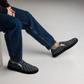 Carbon Men's slip-on canvas shoes
